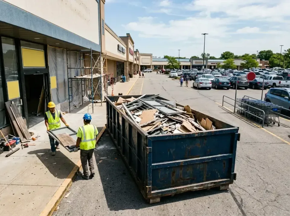 retail-store-renovation-debris-003 — frequently asked questions, Roll-off Dumpster Rentals in Auburn, GA